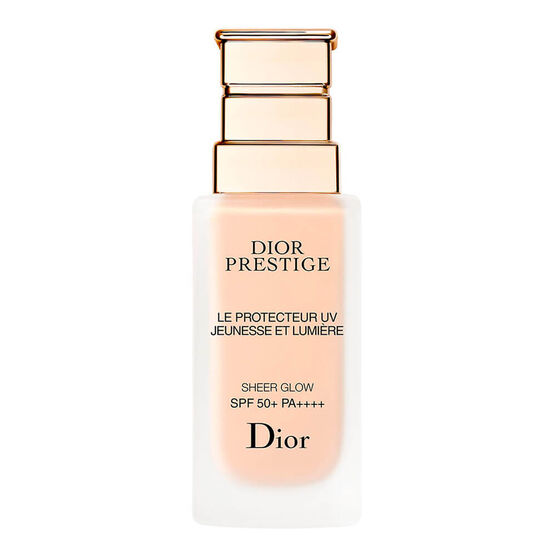 Protetor Solar Dior Prestige Light-in-White Le Protecteur UV Jeunesse Et Lumière Sheer Glow SPF 50+ PA++++